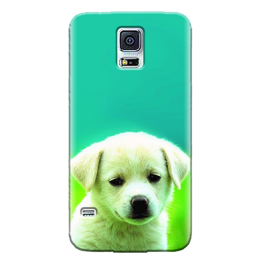 Husa silicon pentru Samsung Galaxy S5 Mini, Puppy Style