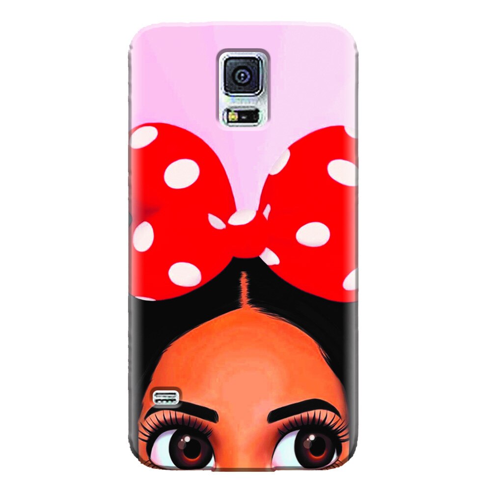 Husa silicon pentru Samsung Galaxy S5 Mini, Anime Art Girl