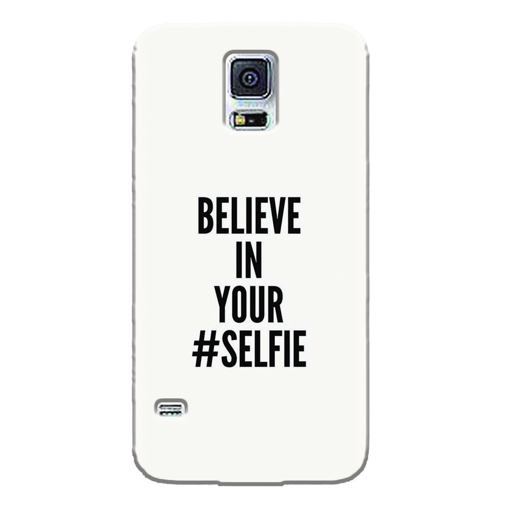 Husa silicon pentru Samsung Galaxy S5 Mini, Believe In Yourlfie