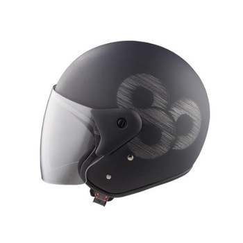 Casca semi integrata Louis 80 Highway 1 DX2 culoare negru marime XL Casca semi integrata Louis 80 Highway 1 DX2 culoare negru marime XL