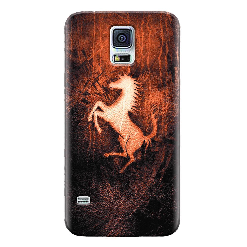 Husa silicon pentru Samsung Galaxy S5 Mini, Amazing Horse