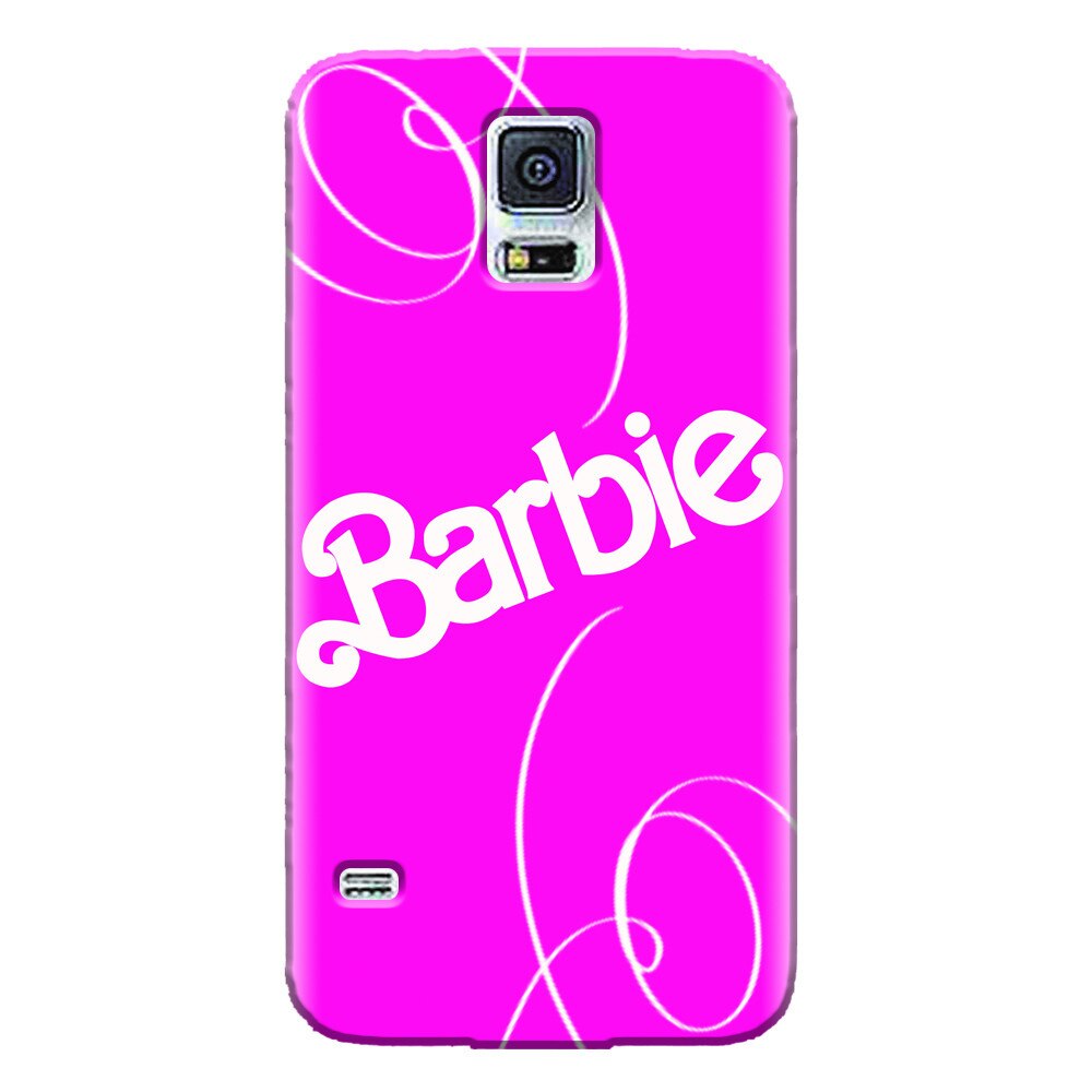 Husa silicon pentru Samsung Galaxy S5 Mini, Barbie