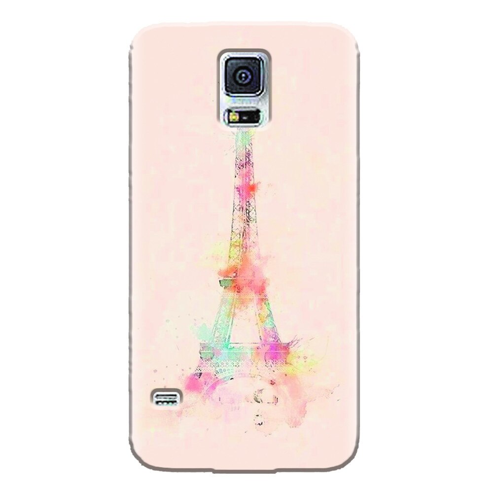 Husa silicon pentru Samsung Galaxy S5 Mini, Eiffel Tower 001