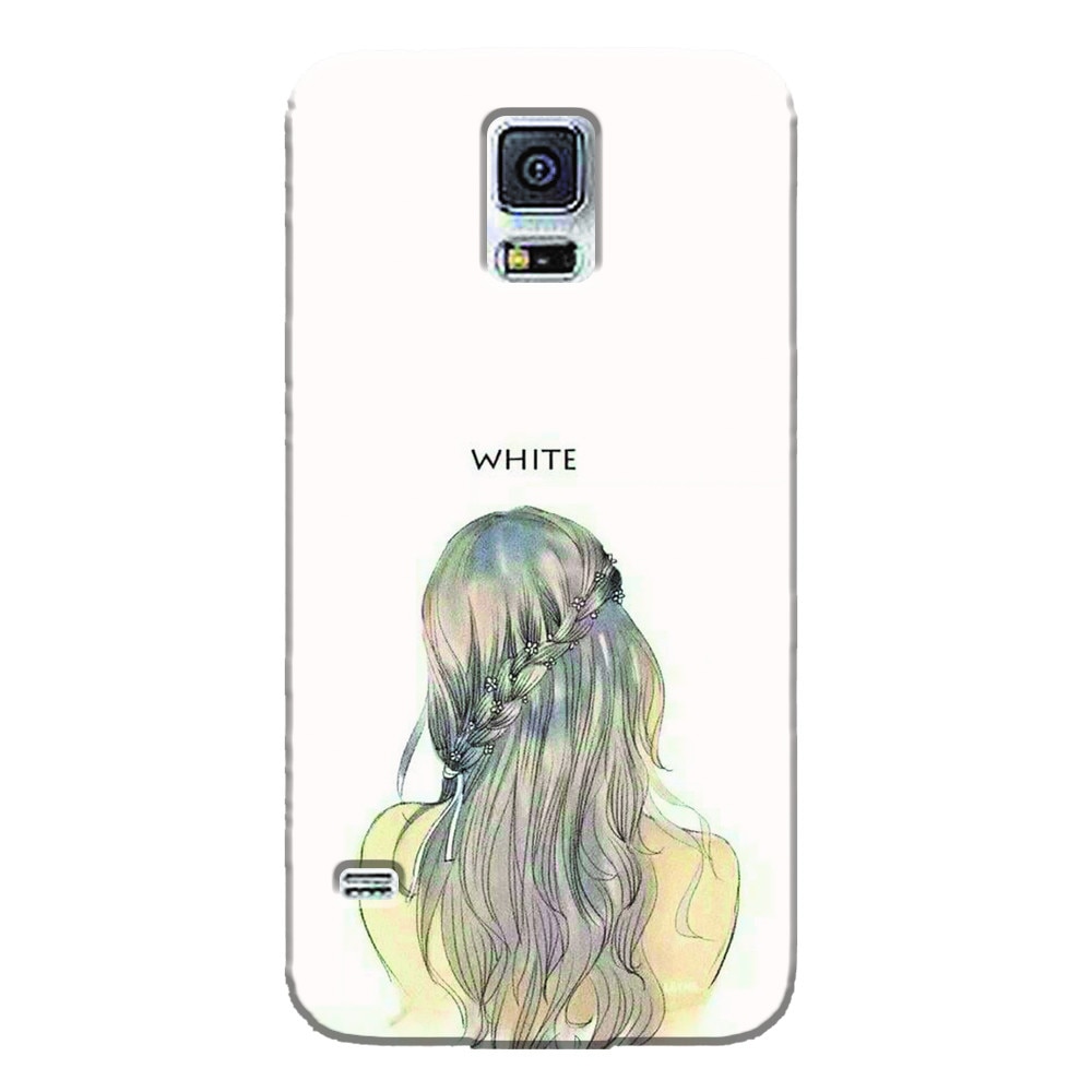 Husa silicon pentru Samsung Galaxy S5 Mini, White