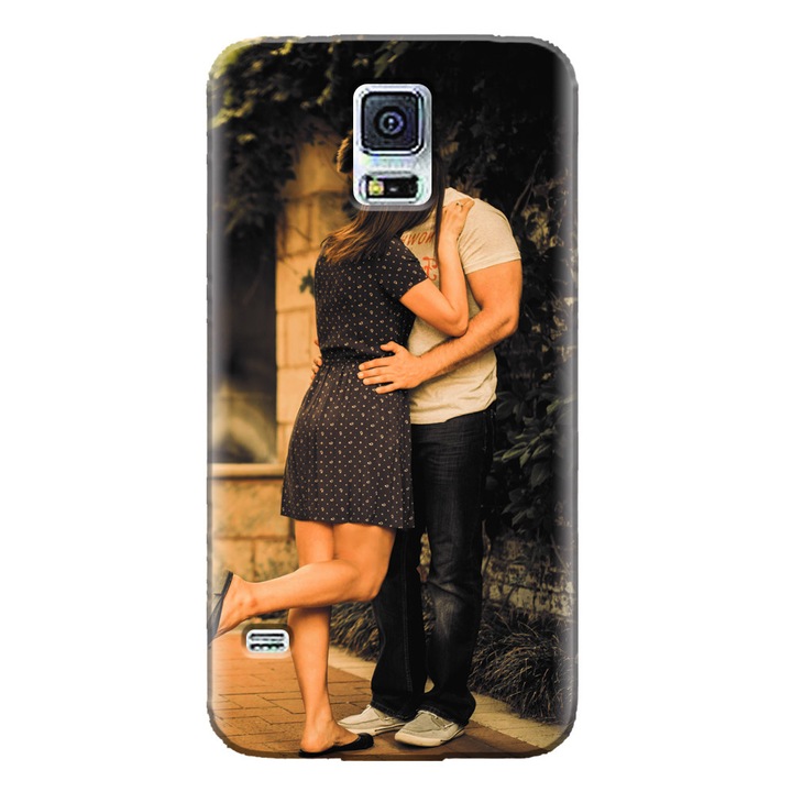 Силиконов калъф за Samsung Galaxy S5 Mini, Couple Kiss