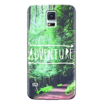 Husa silicon pentru Samsung Galaxy S5 Mini, Adventure Forest Path Husa silicon pentru Samsung Galaxy S5 Mini, Adventure Forest Path