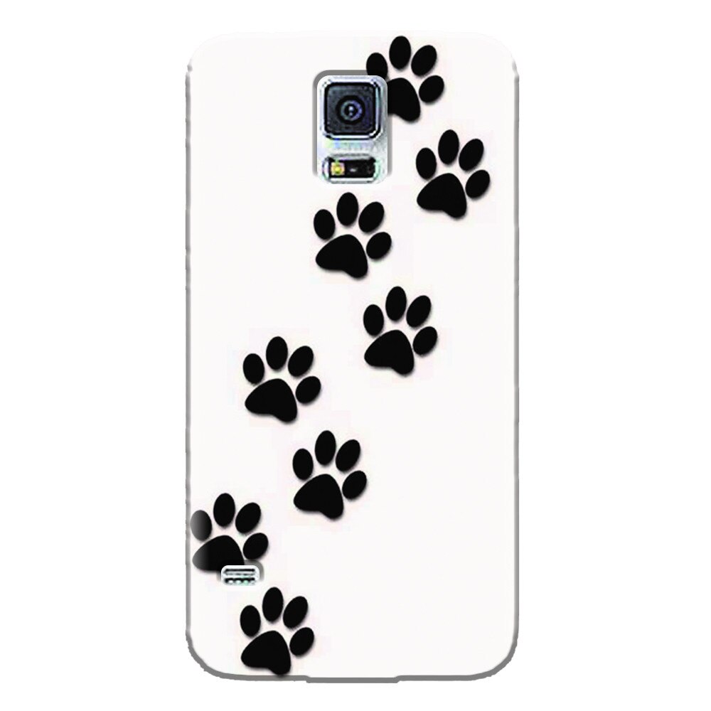 Husa silicon pentru Samsung Galaxy S5 Mini, Dog Mark