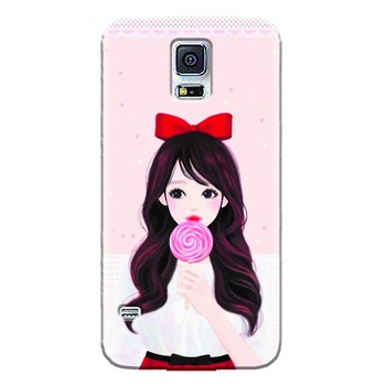 Husa silicon pentru Samsung Galaxy S5 Mini, Girly 001 Husa silicon pentru Samsung Galaxy S5 Mini, Girly 001