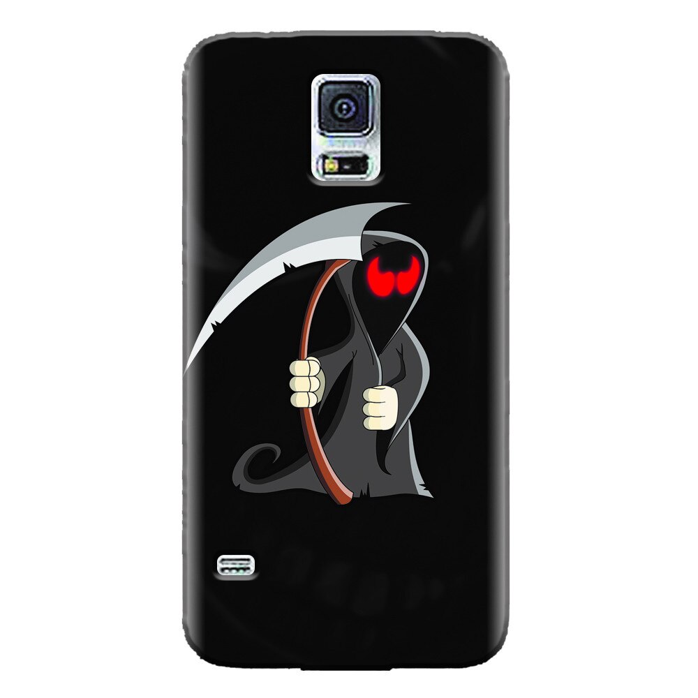 Husa silicon pentru Samsung Galaxy S5 Mini, Grim Reaper