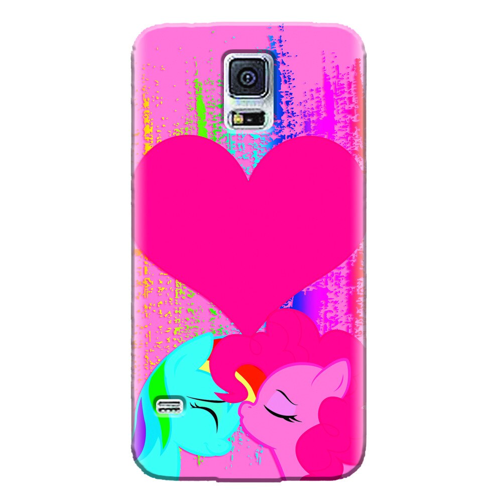 Husa silicon pentru Samsung Galaxy S5 Mini, Pinkie Kiss