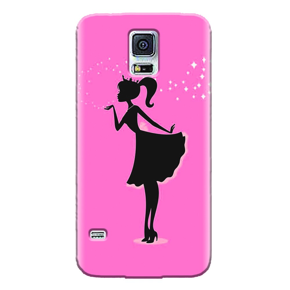 Husa silicon pentru Samsung Galaxy S5 Mini, Princess 2