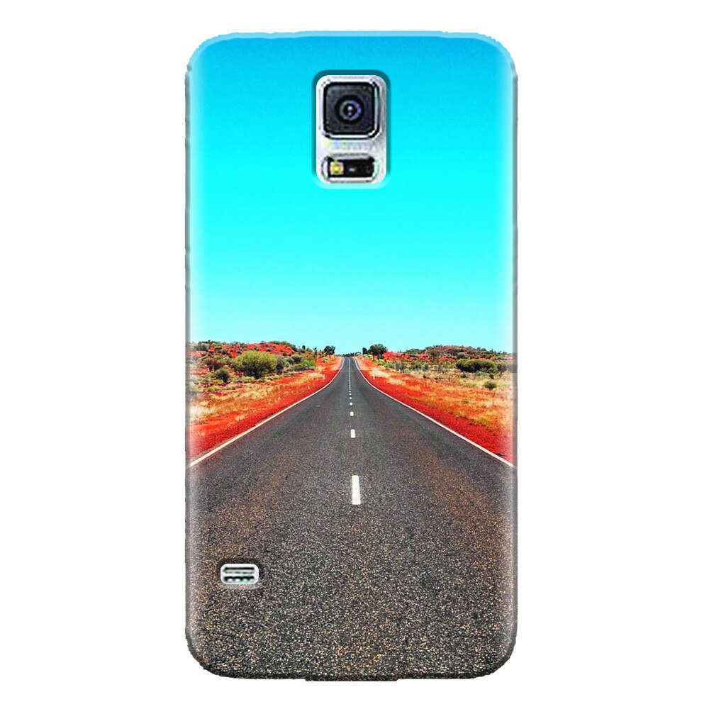 Husa silicon pentru Samsung Galaxy S5 Mini, Road To Future