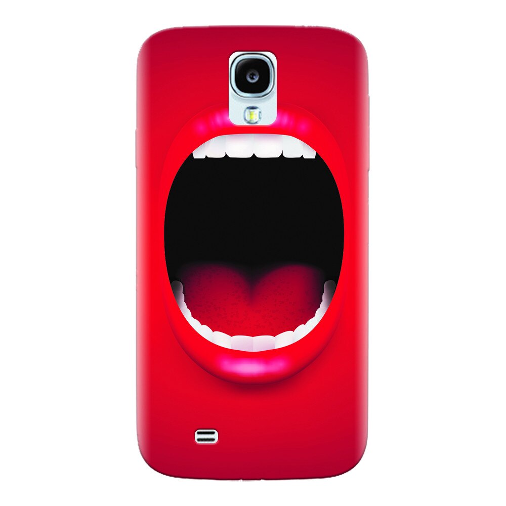 Husa silicon pentru Samsung Galaxy S4, Big Mouth