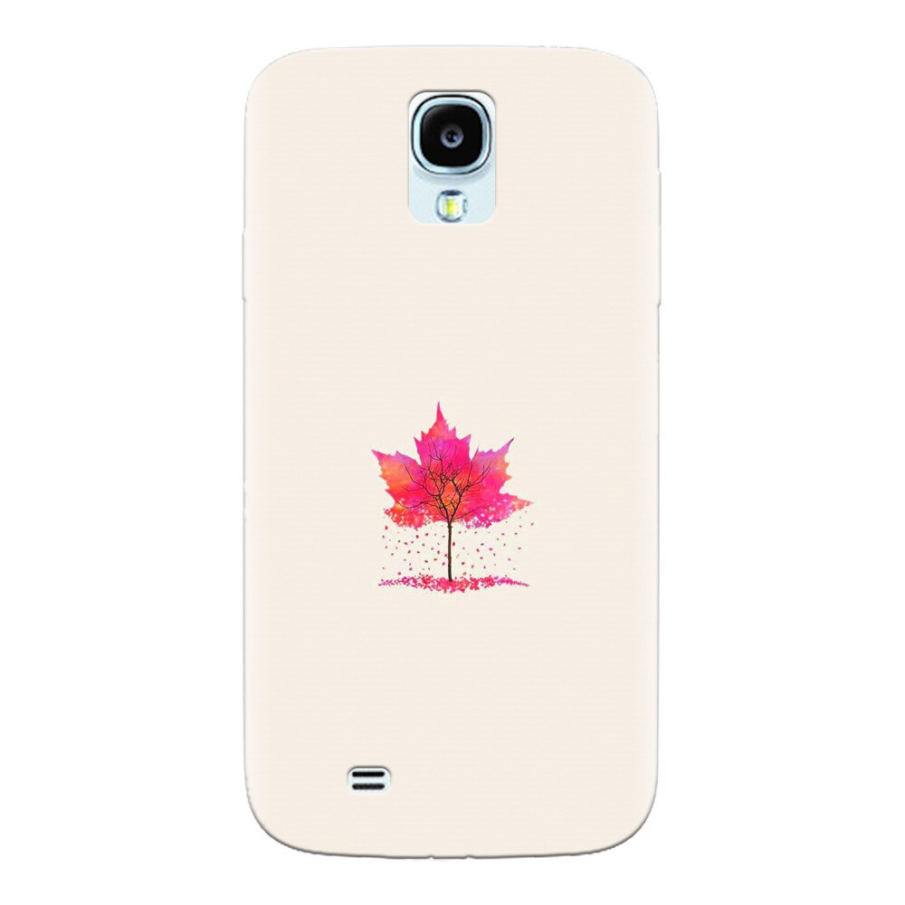 Husa silicon pentru Samsung S4, Autumn Mountain Fall Rusty Forest Colours