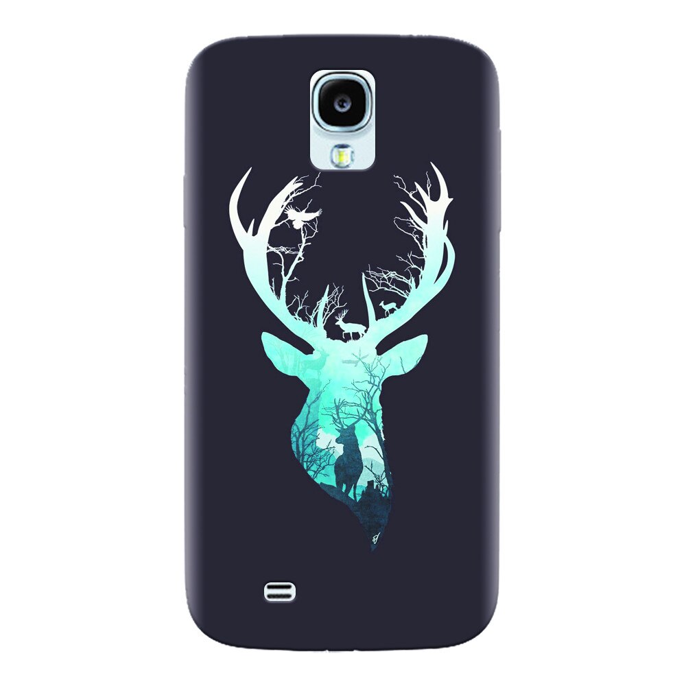 Husa silicon pentru Samsung Galaxy S4, Cerb