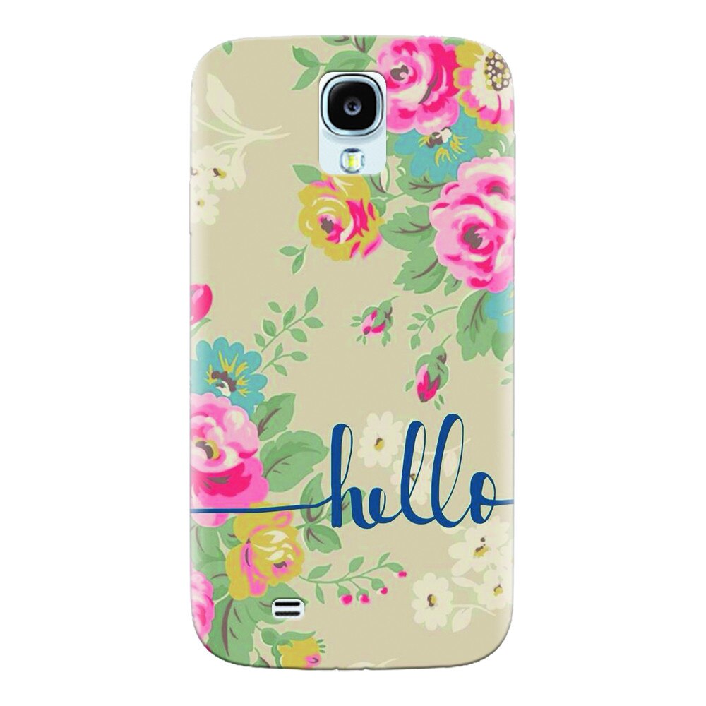 Husa silicon pentru Samsung Galaxy S4, Cute Flower Phone
