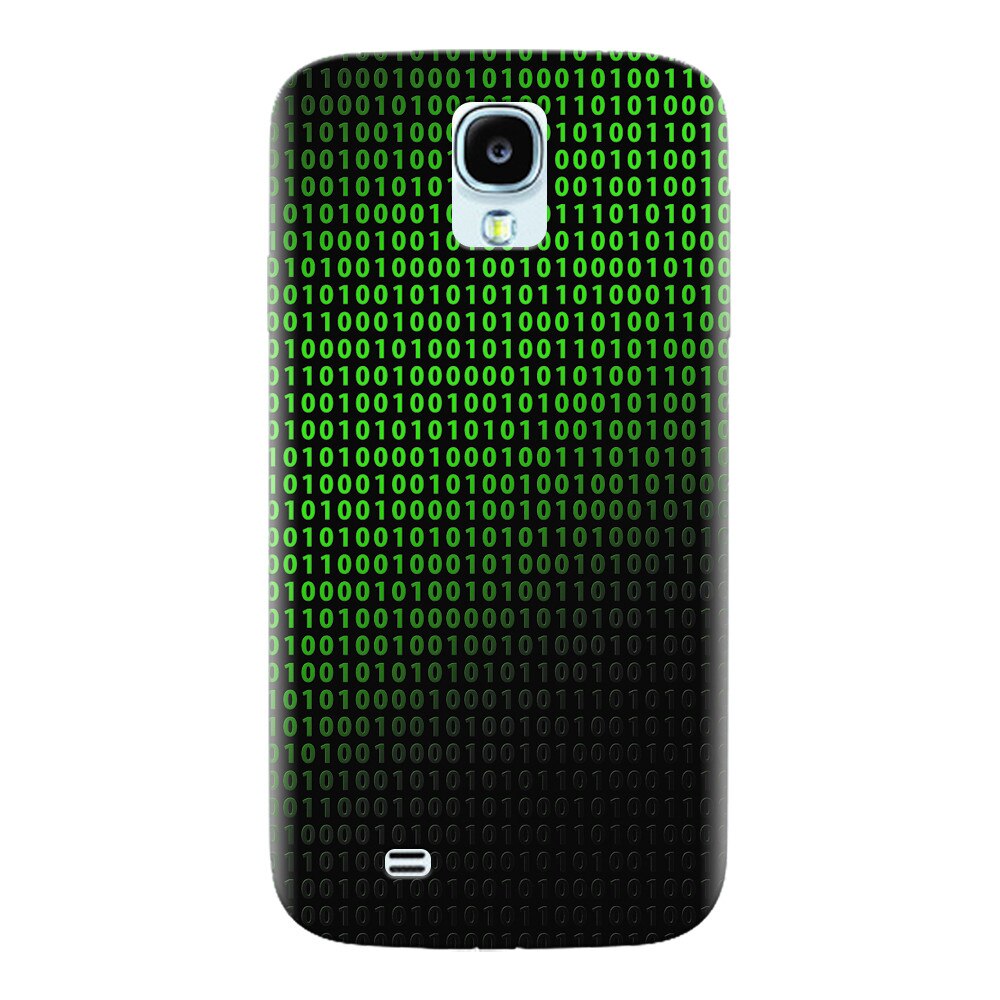 Husa silicon pentru Samsung Galaxy S4, Binary Code