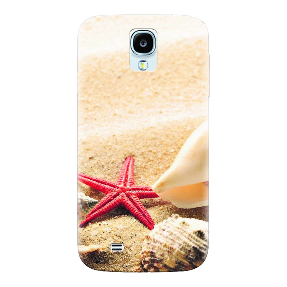 Husa silicon pentru Samsung Galaxy S4, Beach Shells And Starfish