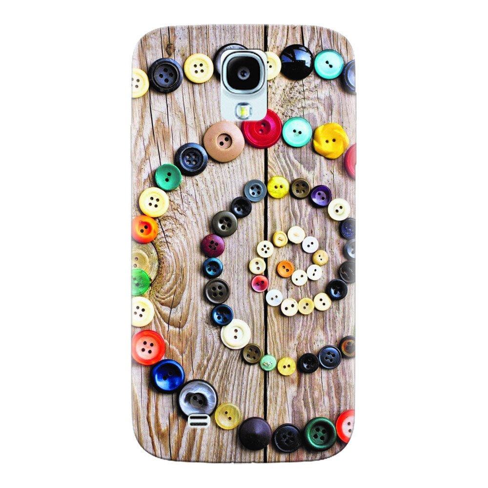 Husa silicon pentru Samsung S4, Colorful Abstract