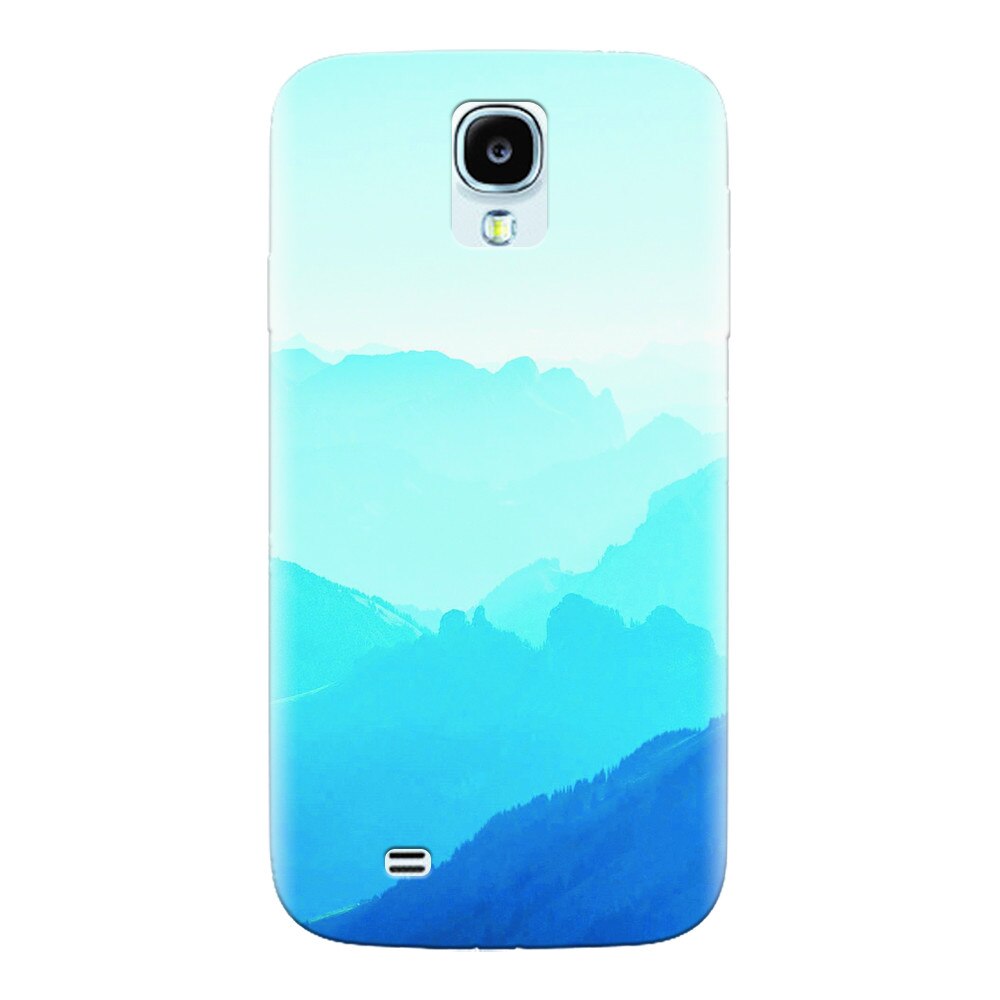 Husa silicon pentru Samsung S4, Blue Butterfly