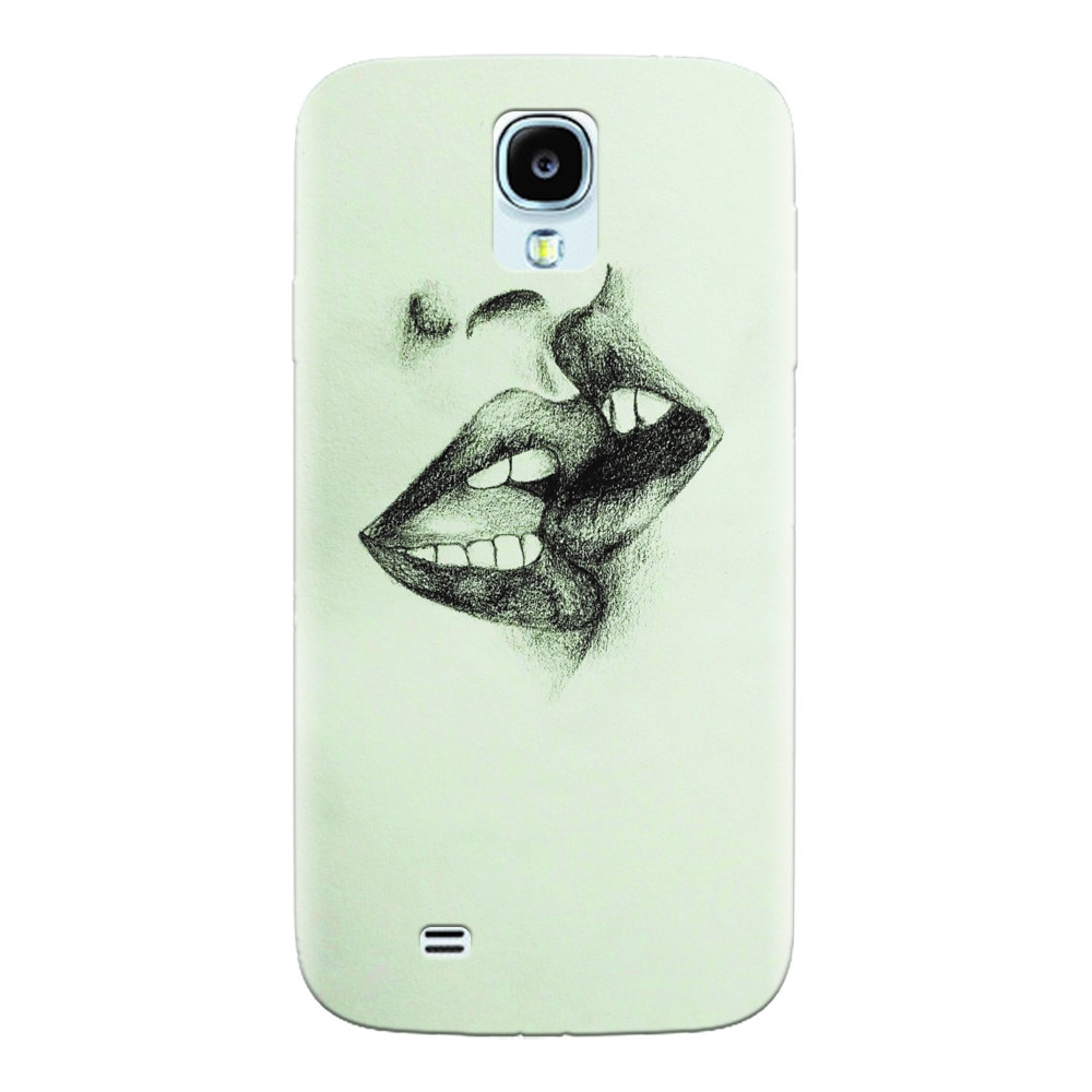 Husa silicon pentru Samsung Galaxy S4, Kiss