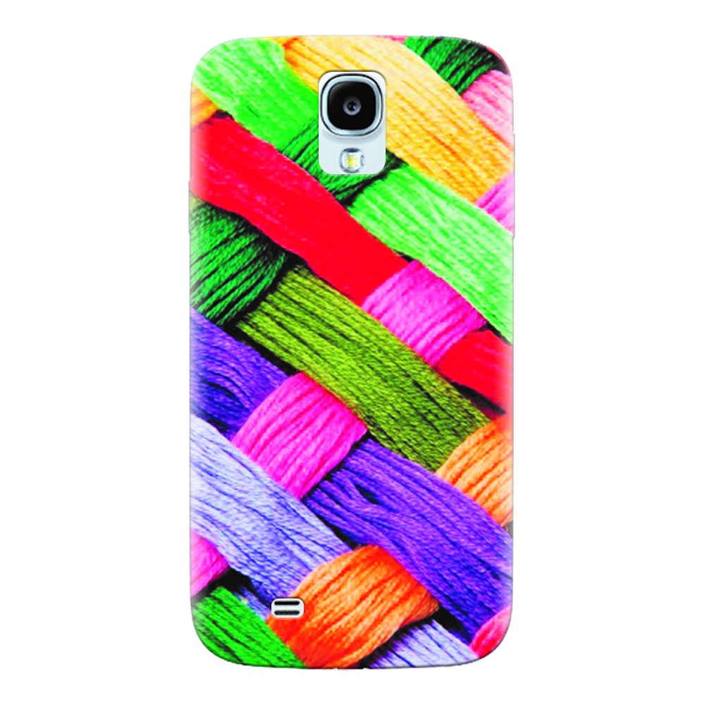 Husa silicon pentru Samsung S4, Colorful Wall Paint Texture