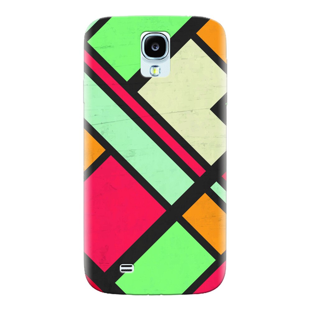 Husa silicon pentru Samsung Galaxy S4, Retro Grunge