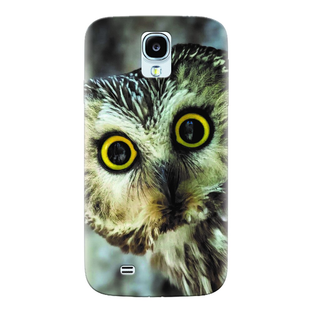 Husa silicon pentru Samsung Galaxy S4, Owl