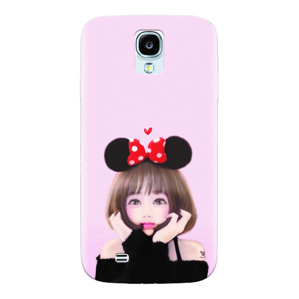 Husa silicon pentru Samsung Galaxy S4, Girly 002