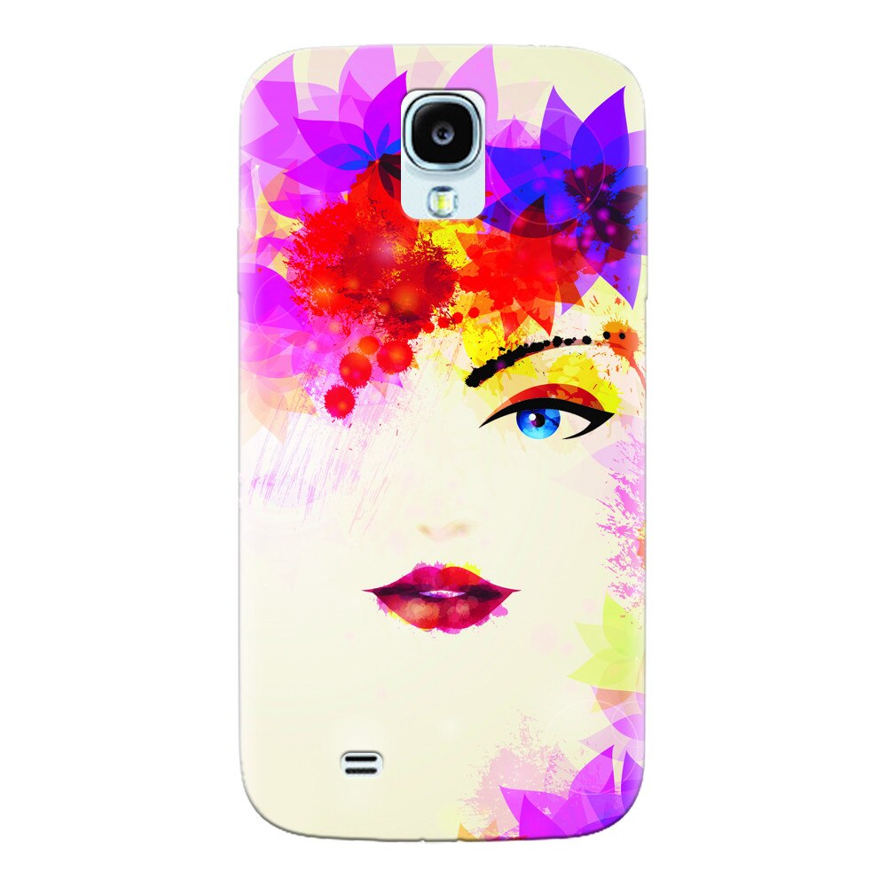 Husa silicon pentru Samsung Galaxy S4, Pretty Face
