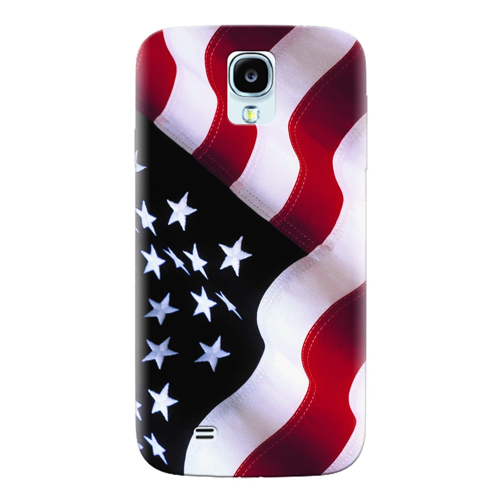 Husa silicon pentru Samsung S4, American