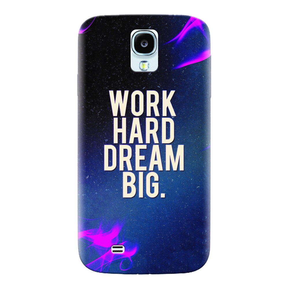 Husa silicon pentru Samsung Galaxy S4, Dream Big