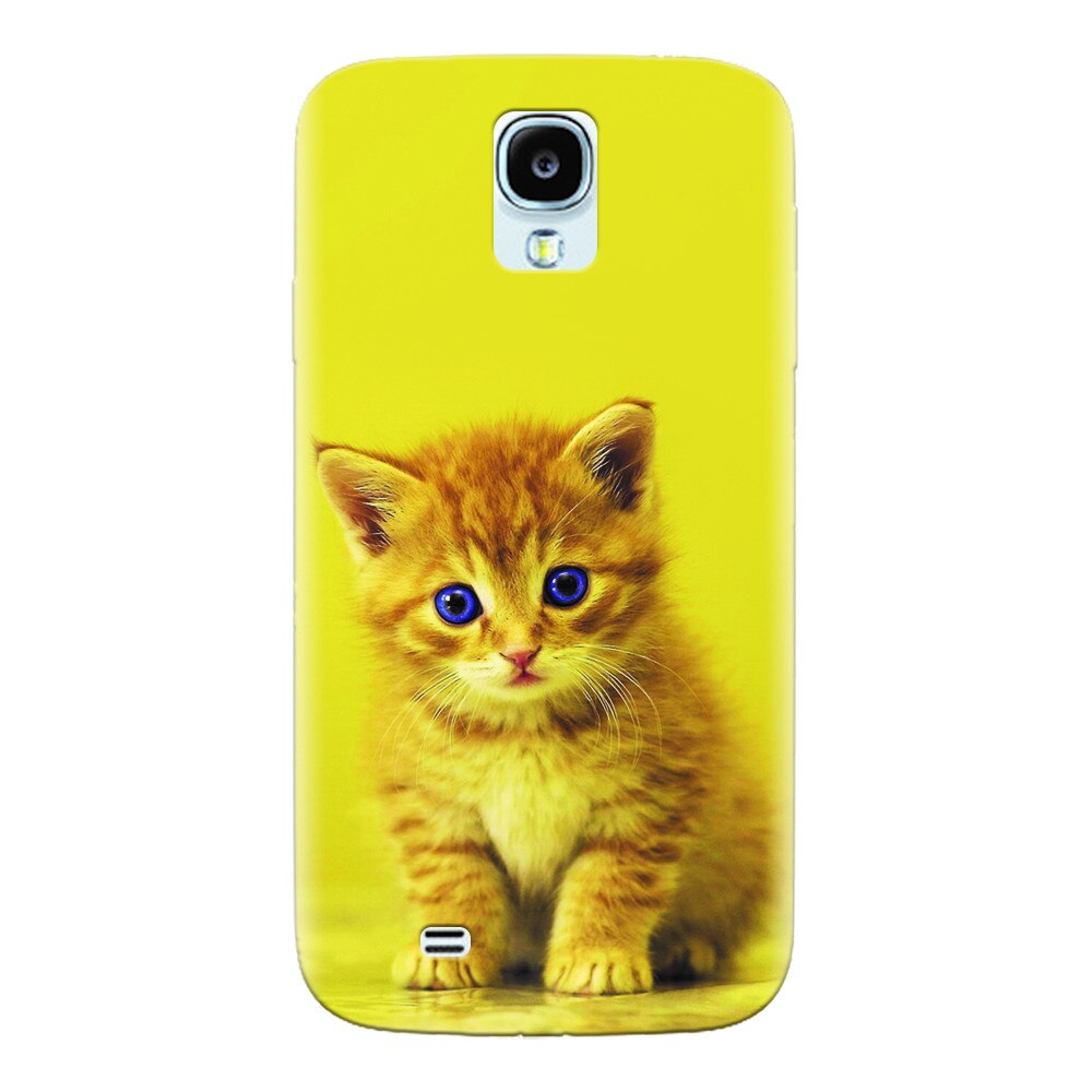 Husa silicon pentru Samsung S4, Awesome Label Dark