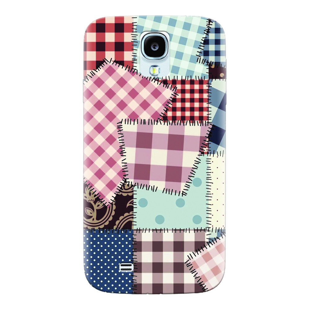 Husa silicon pentru Samsung Galaxy S4, Patchwork Vector