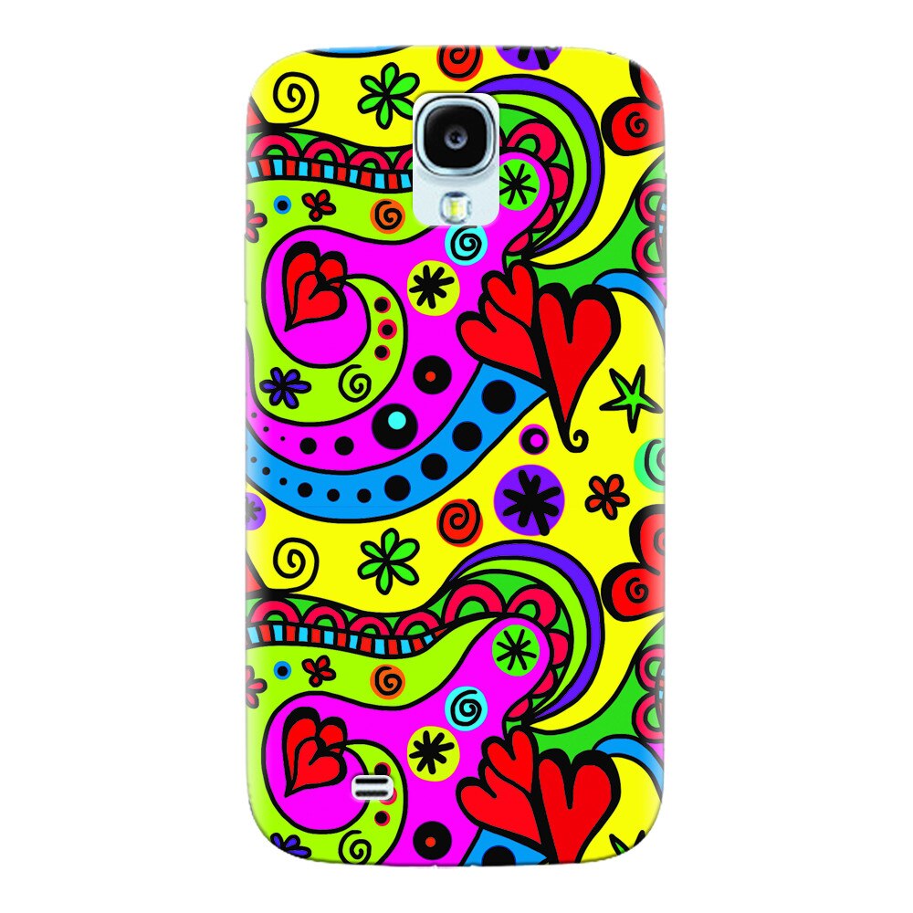 Husa silicon pentru Samsung S4, Holi Splash