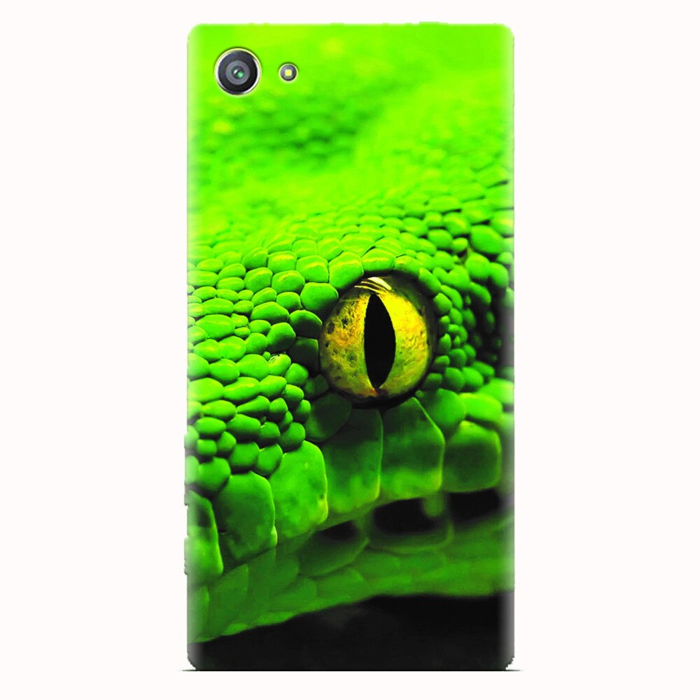 Husa silicon pentru Sony Xperia Z5 Compact, Animal Eye