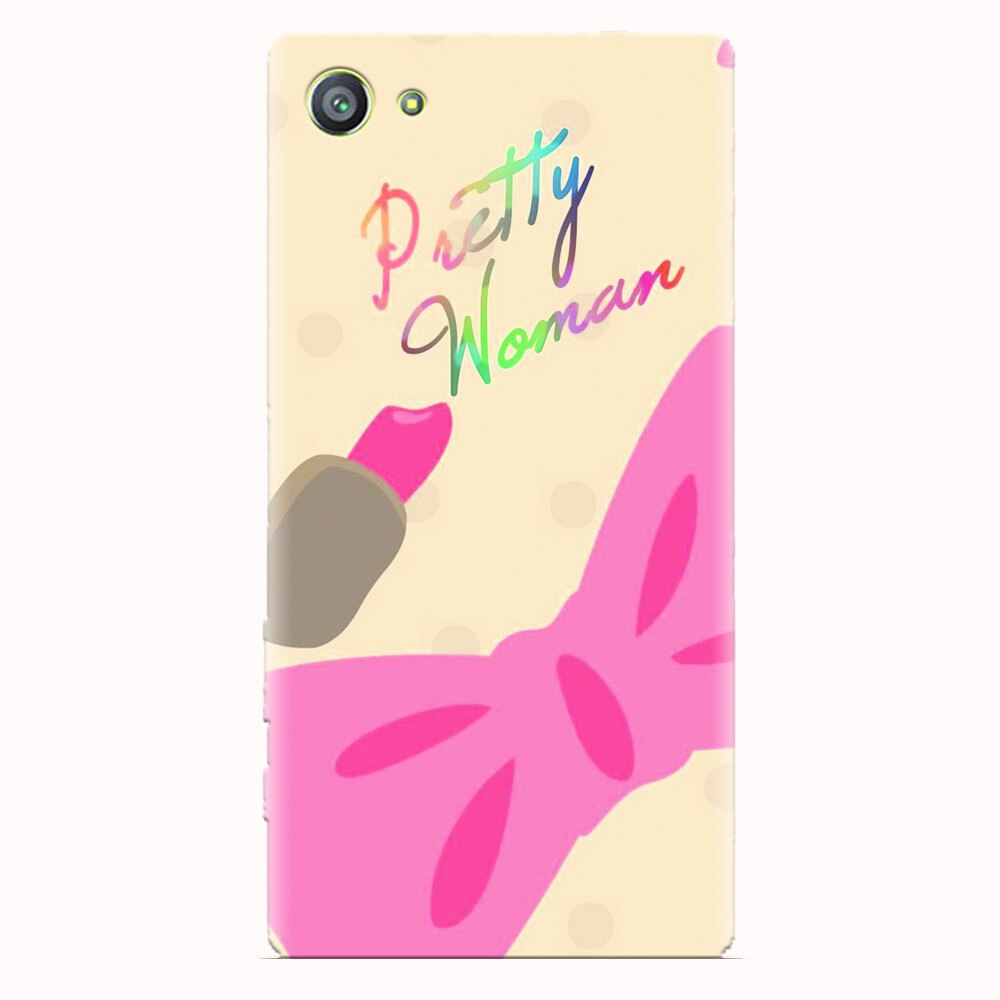 Husa silicon pentru Sony Xperia Z5 Compact, CuteGirly