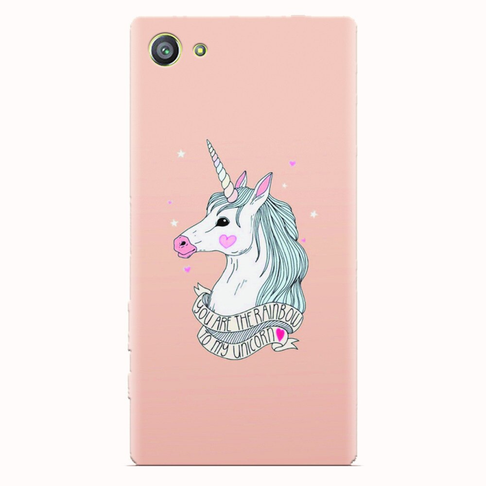 Husa silicon pentru Sony Xperia Z5 Compact, Cute Rose Gold