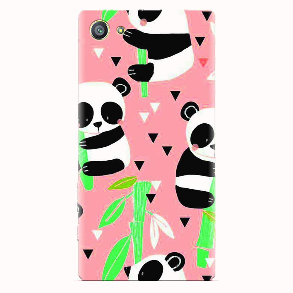 Husa silicon pentru Sony Xperia Z5 Compact, Baby Panda 001