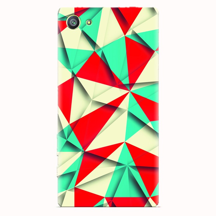 Силиконов кейс за Sony Xperia Z5 Compact, Abstract Vector