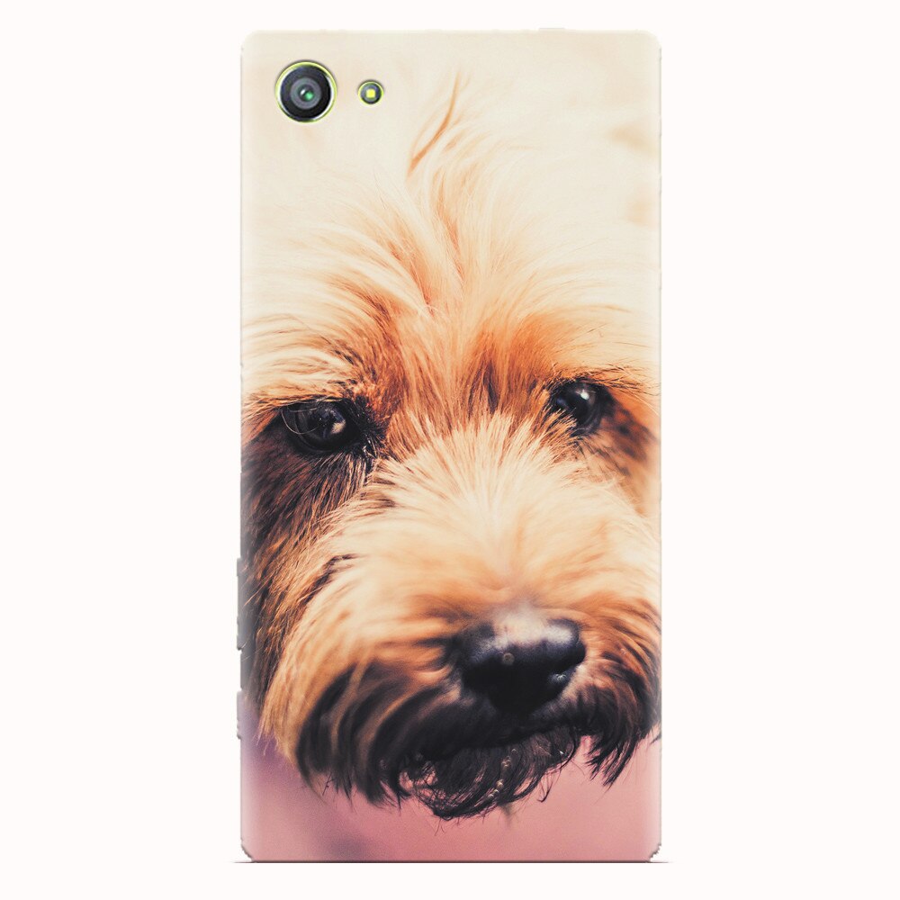 Husa silicon pentru Sony Xperia Z5 Compact, Love Pup
