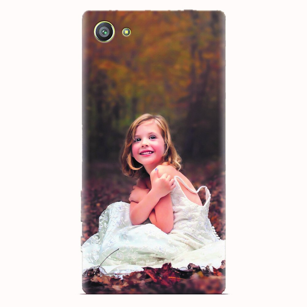 Husa silicon pentru Sony Xperia Z5 Compact, Girl In Wedding Dress Atest Autumn