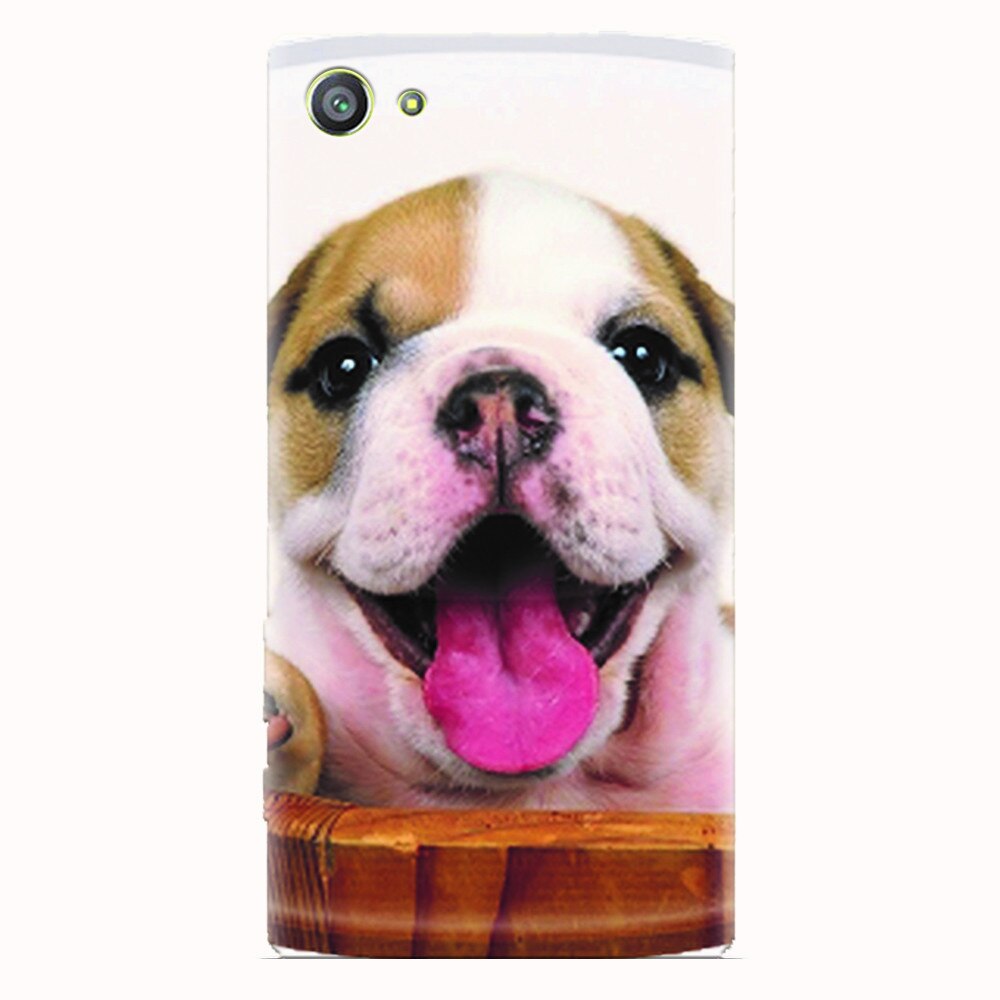 Husa silicon pentru Sony Xperia Z5 Compact, Puppies 002