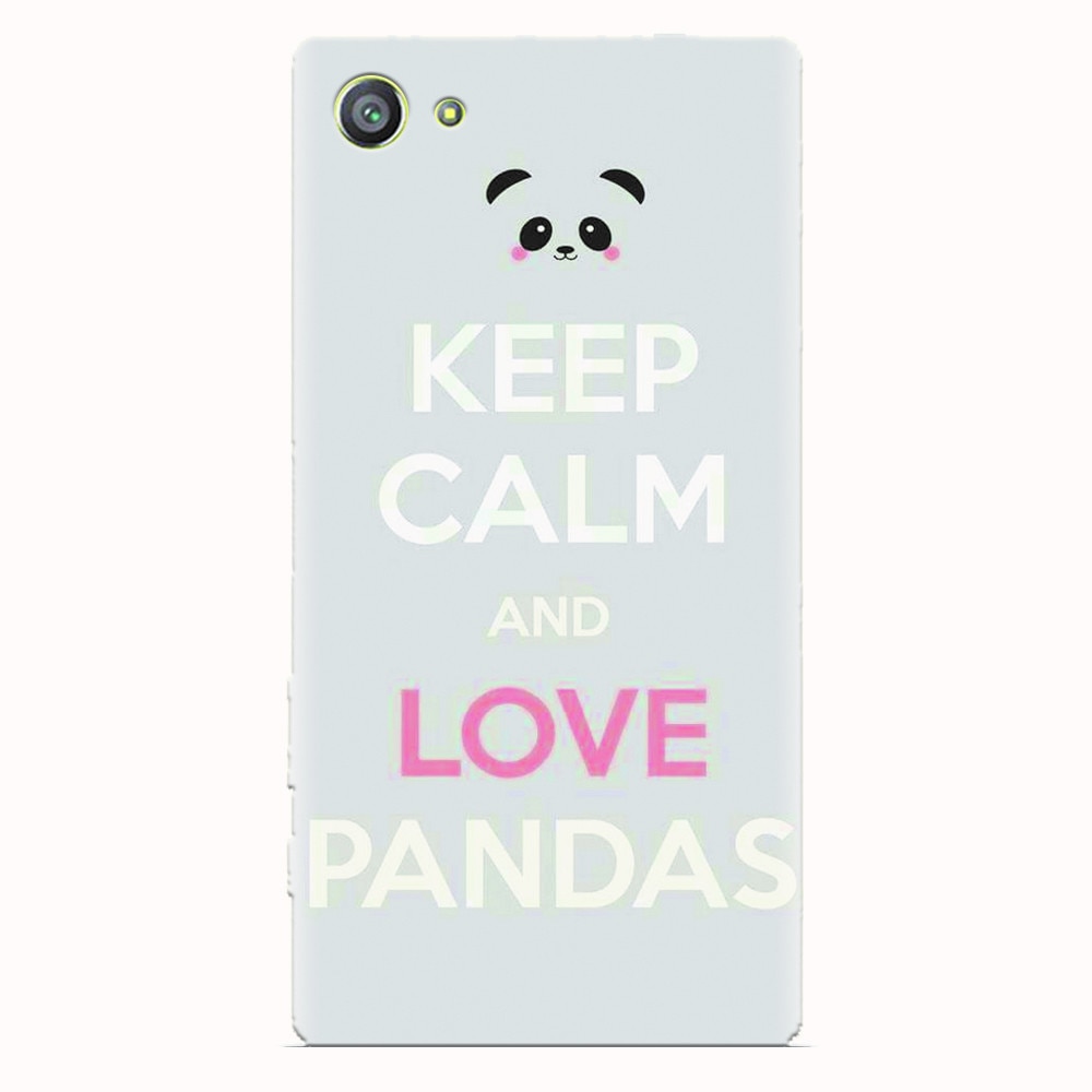 Husa silicon pentru Sony Xperia Z5 Compact, Panda Phone