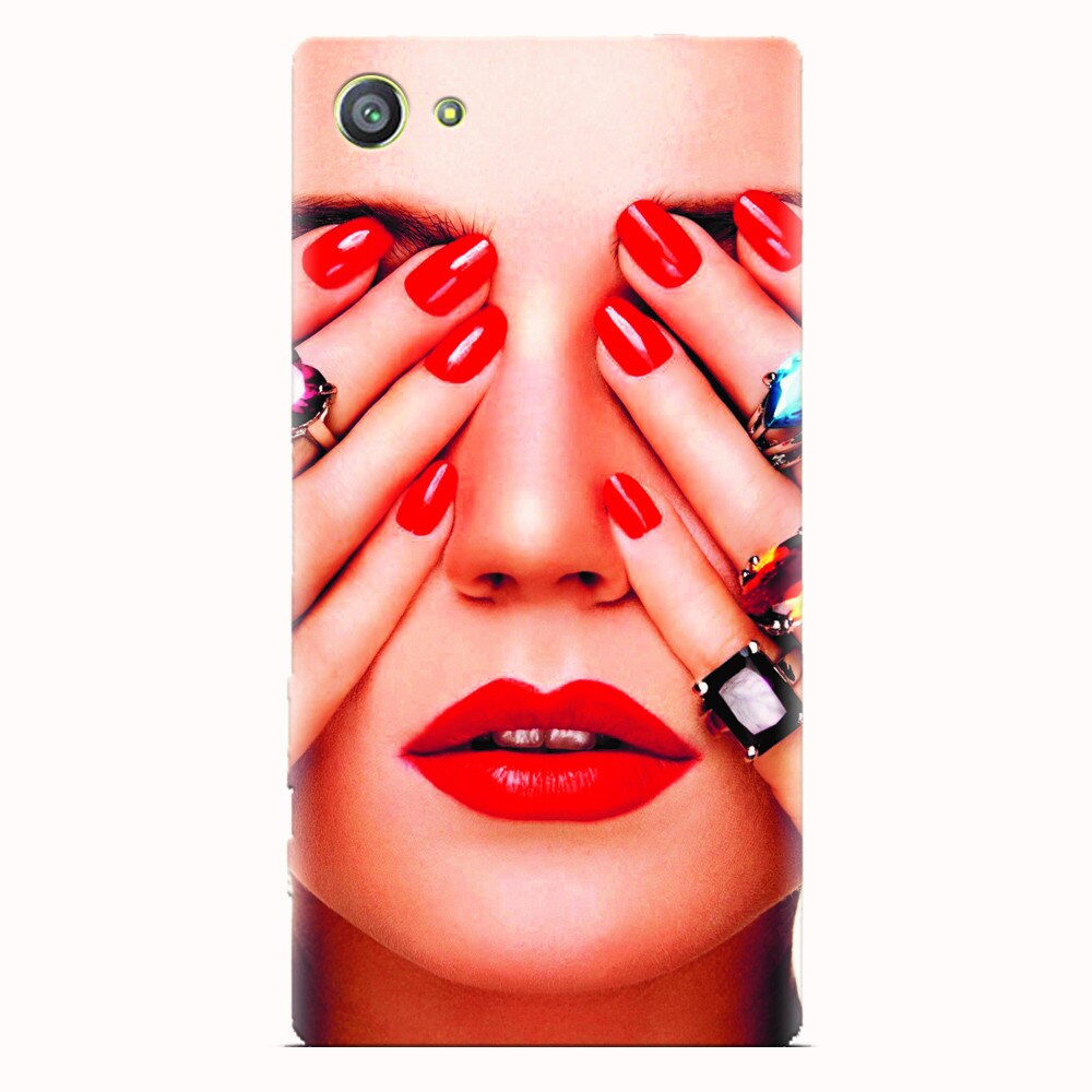 Husa silicon pentru Sony Xperia Z5 Compact, Rings On All Fingers