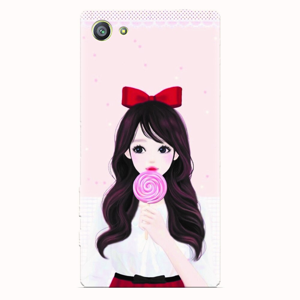 Husa silicon pentru Sony Xperia Z5 Compact, Girly 001