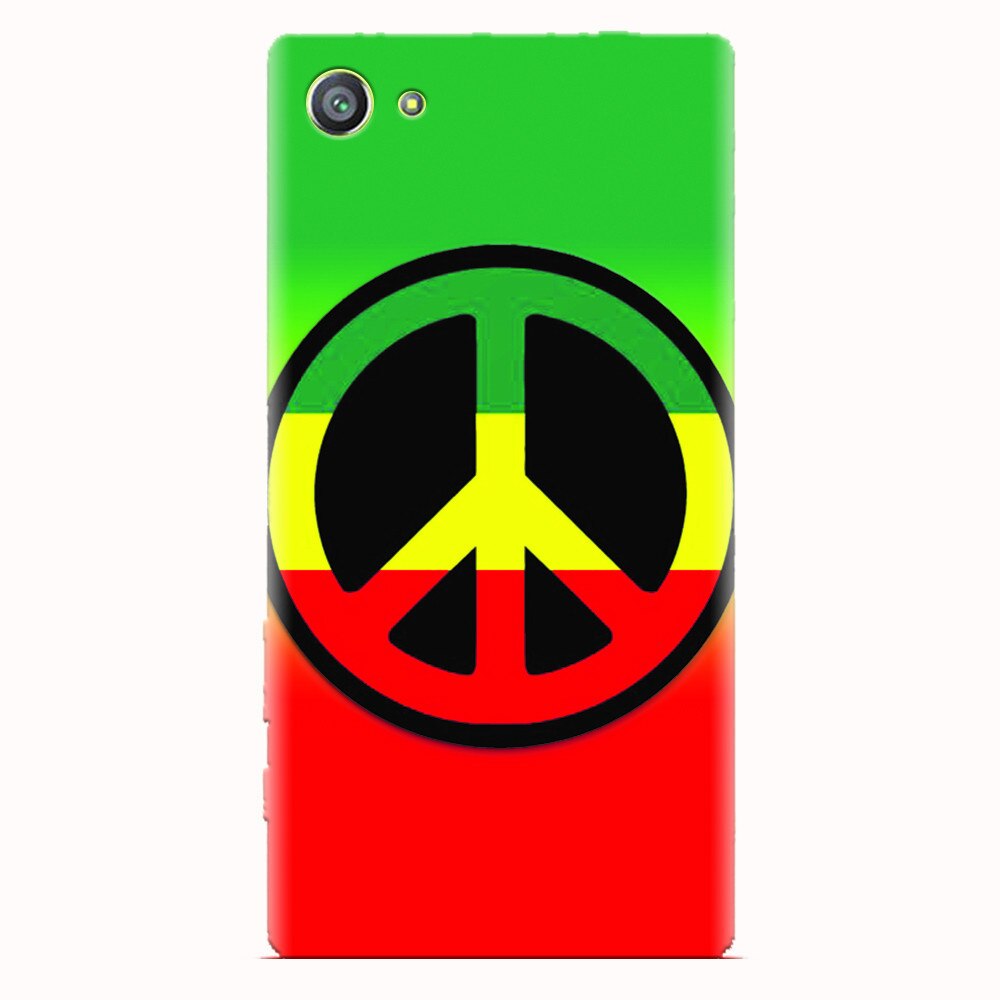 Husa silicon pentru Sony Xperia Z5 Compact, Peace