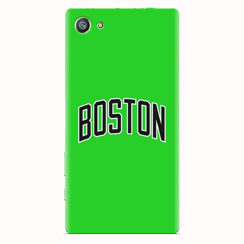 Husa silicon pentru Sony Xperia Z5 Compact, NBA Boston Celtics