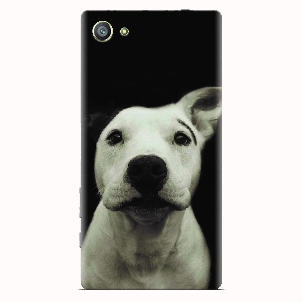 Husa silicon pentru Sony Xperia Z5 Compact, Funny Dog