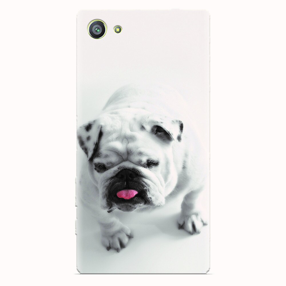 Husa silicon pentru Sony Xperia Z5 Compact, Pretty Doggy